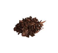 50 g de virutas de madera de roble americano medianas o pesadas tostadas - para añadir en vino o cerveza - da un bonito sabor a barril de madera (tostado medio)