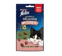 Felix Naturally Delicious Snack de Salmón para Gatos 50 gr