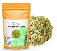 50 g Hojas de Sen Enteras - Potente Purgante, Laxante Natural - Favorece el Tránsito Intestinal y la Limpieza del Colon - Infusión Detox - TazarinLtd