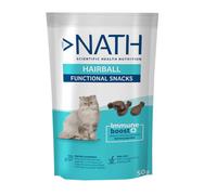50 g Nath Functional Snacks Bocaditos Hairball para gatos