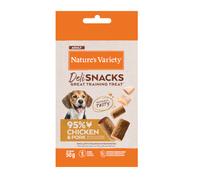 Nature´s Variety Deli Snacks Pollo y Cerdo para Perros 50 gr