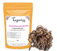 50 g Rosa de Jericó - Chajarat Mariam - Planta que mejora la fertilidad - Aproximadamente 7 piezas - Anastatica Hierochuntica - 100% natural, puro y sin aditivos | Calidad Premium