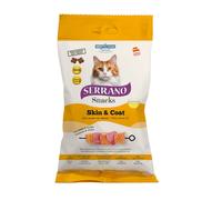 50 g Serrano Bocaditos Omega 3 y DHA de Salmón y Atún para gatos