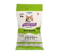 50 g Serrano Bocaditos Oral Health de Sardina para gatos