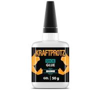 50 g superglue for Plastic Extra Strong, Waterproof, Heat-Resistant & Seal Against Drying out - Adhesivo viscoso para plástico, Pegamento para plástico, Vidrio acrílico - ARKA Kraftprotz