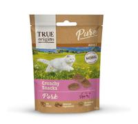 50 g True Origins Pure Bocaditos Adult Crunchy de Cerdo para gatos