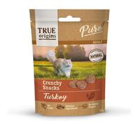 50 g True Origins Pure Bocaditos Adult Crunchy de Pavo para gatos