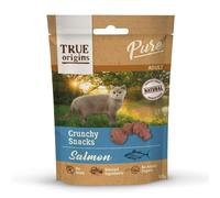 50 g True Origins Pure Bocaditos Adult Crunchy de Salmón para gatos