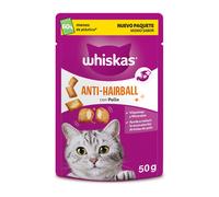 50 g Whiskas Anti-Hairball Snacks para Gatos