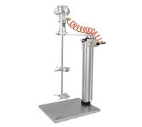 50-Gallon Lifting Pneumatic Mixer, 50 Gallon Pneumatic Paint Mixer, 1/2HP Pneumatic Air Automatic Paint Mixer for Viscous Liquid Ink Dye Chemicals Mixing Machine Blender