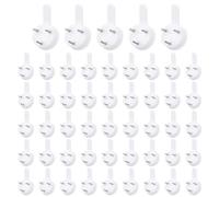 50 ganchos invisibles de pared dura, clavos para colgar fotos, ganchos para colgar cuadros de pared, sin dejar residuos, ganchos para cuadros de paneles de yeso, fijaciones y ganchos, perchas sin