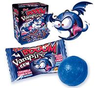 50 gomas de mascar Fini Bubble Gum Vampire Boom Vampiro azul Chewing