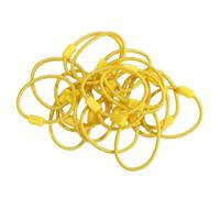 50 gomas pequeñas para el pelo, coloridas y elásticas, 3,5 cm, mini gomas para el pelo, multicolores, anillos suaves para el cabello, accesorios para el cabello para coletas, trenzas finas, trenzas,