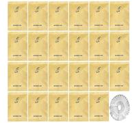 50 gorros de ducha desechables de lujo envueltos individualmente para invitados; sanitarios y prácticos; gorro de baño multifuncional de viaje, spa, salón; gorros de procesamiento del cabello para