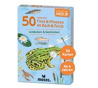 50 heimische Tiere & Pflanzen an Bach & Teich: erkennen & bestimmen - 4033477097613