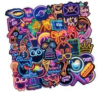 50 hojas de calcomanías de equipaje para álbumes de recortes, recompensa, divertidas, decorativas, para teléfono, cuaderno, portátil, graffiti decorativo