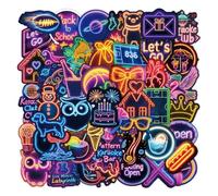 50 hojas de calcomanías de equipaje para álbumes de recortes, recompensas divertidas decorativas para teléfono, cuaderno, laptop, equipaje decorativo, acuarela