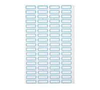 50 hojas de etiquetas adhesivas para escribir, pequeñas calcomanías en blanco para sobres, carpetas de archivos, tarros, cajas, escuela, oficina, cocina, etiquetas multifuncionales, etiquetas