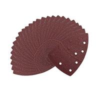 50 hojas de lija de 105 x 152 mm grano 80 para lijadora Bosch Prio, Ventaro