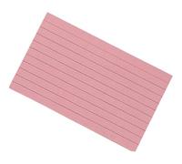 50 hojas de papel colorido de 3 x 5 pulgadas de ancho, con forro para tarjetas de estudio, tarjetas de notas, tarjetas de bolsillo para escribir, notas, diario, tarjetas de estudio