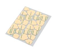 50 Hojas de Pestañas Adhesivas para Uñas, Adhesivo para Uñas de Doble Cara, Pegatinas de Resina para Salón de Uñas en Casa con Película de Gel, Diseño Autoadhesivo y Fácil