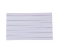 50 hojas de tarjetas de notas de 3x5 pulgadas, tarjeta de índice colorida, tarjeta de estudio con líneas anchas, vocabulario a rayas para oficina, escuela, tarjetas con rayas para estudiar