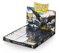 Arcane Tinman Dragon Shield - 18-Pocket Binder Pages Sideloading 50Pk - Clear,Black
