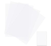 50 hojas Papel de calco transparente A4,53g DIN A4 210x 297 mm,papel de pergamino, papel de arquitecto,para Imprimir, Dibujar, Gráficos, Bocetos Arquitectura,manualidades