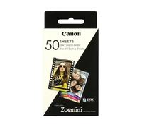 50 hojas papel fotográfico adhesivo canon zink para zoe mini - 2*3'/5*7.6cm