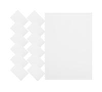 50 Hojas Película Protectora Antipolvo, Papel Blanco | Cobertura Liberable para Proyectos Actuales, Superficie Lisa, Recambio para Tela Adhesiva y Taller