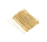 50 horquillas onduladas en forma de U para moños y recogidos, con caja de almacenamiento, accesorios ideales para el cabello para mujeres, señoras y niñas