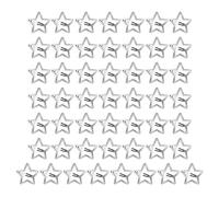 50 horquillas para el pelo con forma de estrella lisa, pinza lateral Liu-Hai para mujer, pasadores Y2K, pinzas para el pelo Y2K, pinza para el pelo con estrella para mujer