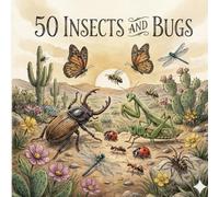 50 Insects & Bugs: A Fun Picture Book for Curious Little Explorers (The 50 Things Kids Should Know Series)