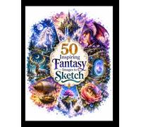 50 Inspiring Fantasy Images to Sketch: A Creative Sketchbook Gift for Artists, Dreamers & Fantasy Lovers