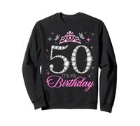 50 It's My Birthday 50 Years Old Fiesta de 50 cumpleaños Sudadera