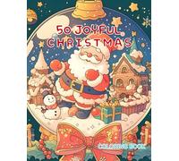 50 Joyful Christmas: Coloring Book