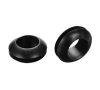 50 juntas tóricas de goma for protección de cables M3-M20, sellado de aceite, arandela de cuña de doble cara con orificio negro(M4)