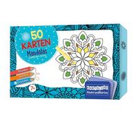 50 Karten zum Ausmalen - Mandalas: Mitnehmen, gestalten, verschenken