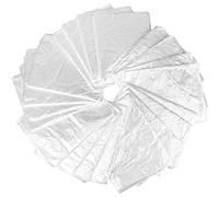 50 Láminas De Plástico For Mantas De Sauna, Ideales For Envoltura Corporal Se Utilizan Dentro De Mantas De Sauna De Infrarrojo Lejano De 119 X 208 Cm (47" X 82") Salones De Belleza, Spas