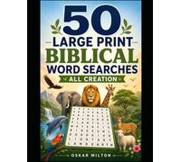 50 Large-Print Psalms Word Search Puzzles: All Creation (The Good Word Search)