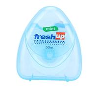 50 m Hilo Dental con Sabor a Menta Micro-cera, Hilo Dental Recto Ultrafino de Alta Resistencia, Dientes Suavemente Limpios, No se Rompe Fácilmente, Hilo dental, Limpiador de dientes (1PCS)