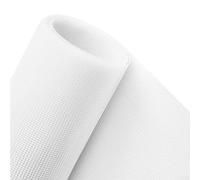 50 macetas rectangulares de malla antifugas para una transpirabilidad óptima del suelo (blanco)