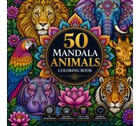 50 Mandala Animals: Coloring Book