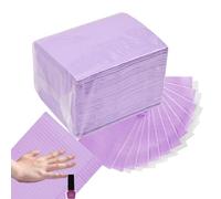 50 manteles individuales para manicura | Mantel de manicura | Toallas de papel para uñas | manteles individuales para tatuajes | Almohadillas limpias para principiantes profesionales D-ella