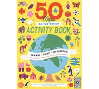 50 Maps of the World Activity Book: Learn - Play - Discover With over 50 stickers, puzzles, and a fold-out poster (11) (Americana)