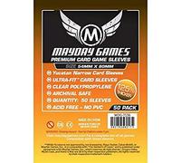 50 Mayday 54 x 80 Yucatan Narrow Premium Card Sleeves Board Game