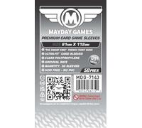 50 Mayday 61 x 112 Dwarf King French Tarot Premium Card Sleeves Board Game