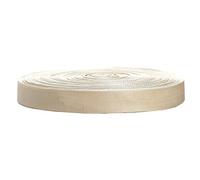 50 Metros x 50mm Correa de Correas de Polipropileno - 1,4mm Espesor - Multiusos PP Cinta para Bricolaje Craft Mochila Flejes Delantal Bolsas, Color Crema, TKB5072 Cream