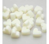 50 Mini Jabones en Forma de Corazón Natural - Leche de Oveja Recuerdo de Boda