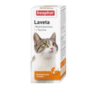 Beaphar – Multivitaminas para gatos con taurina – anticaída, pelaje sano – 50 ml